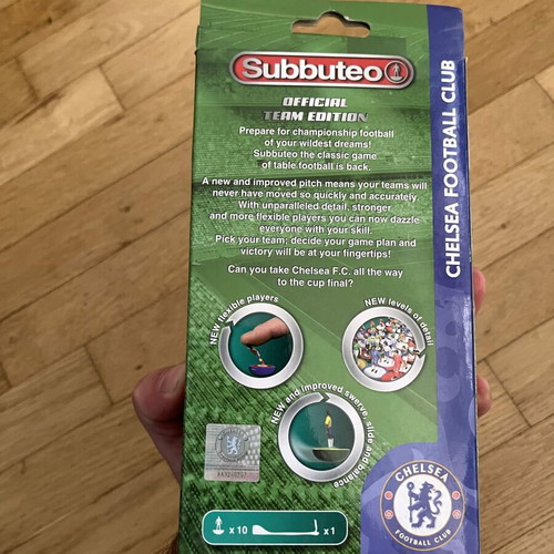 Subbuteo Chelsea Football Club official licensed figures set