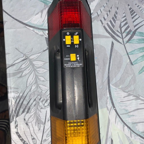 Large flashlight used for outdoor with long beam