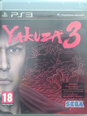 Yakuza 3 PlayStation 3 game like new
