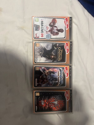 PSP games like new, fully functional with cartridges and manuals