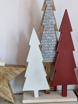 Wooden Christmas decorations new, height 40 cm