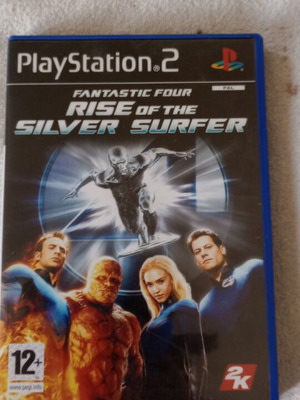 PS2 Fantastic Four Rise of the Silver Surfer used with manual