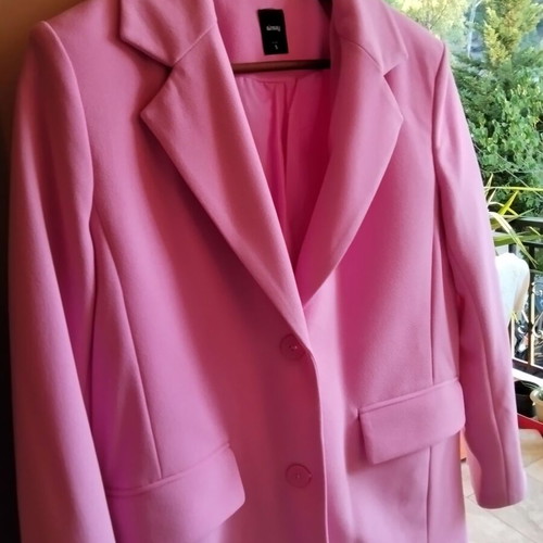 Blazer jacket bright pink small-medium size new