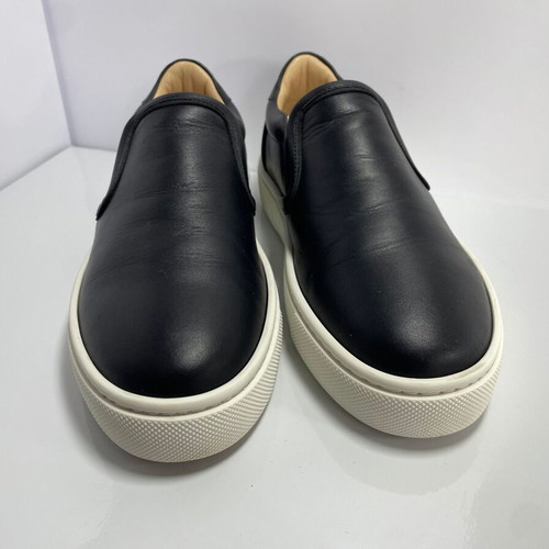 Christian Louboutin slip on sneakers 37.5 like new, black