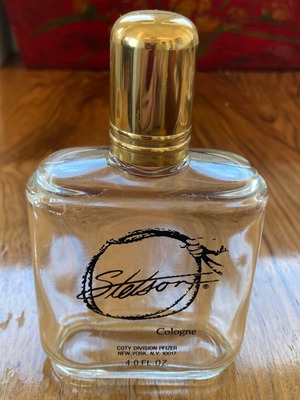 Stetson Cologne συλλεκτικό άδειο μπουκάλι σαν καινούργιο