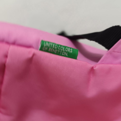 United Colors of Benetton pink backpack like new