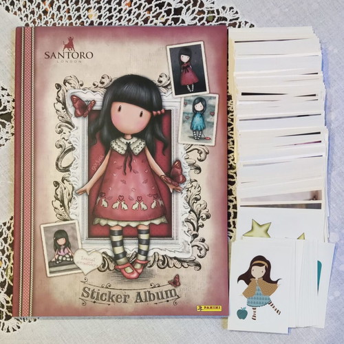 Santoro London Panini sticker album like new with stickers