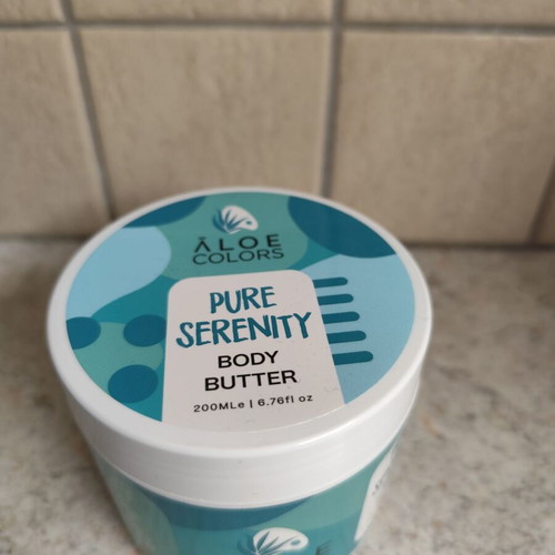 Aloe Colors Pure Serenity Body Butter like new, once tested