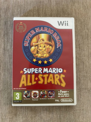 Super Mario All Stars 25th Anniversary Edition Nintendo Wii μεταχειρισμένο, αγγλικό πλήρες