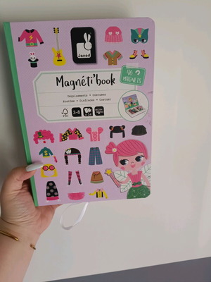 Janod Magnetic Construction Game Girls' Clothes like new