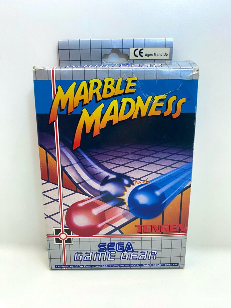 Trader Games - MARBLE MADNESS SEGA GENESIS NTSC-USA OCCASION sur Megadrive