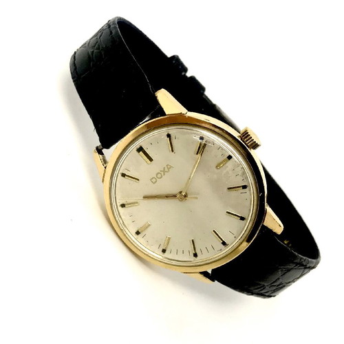Doxa vintage 1960 used men's mechanical wristwatch