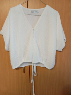 Μπλουζάκι Atmos & Here size L λευκό σαν καινούργιο