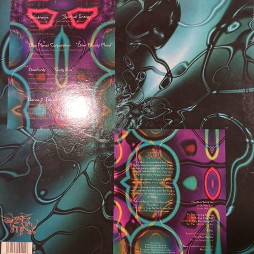 Goa Trance Vinyl Records like new, electronic genre, set of two