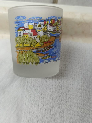 Ouzo glass from Crete