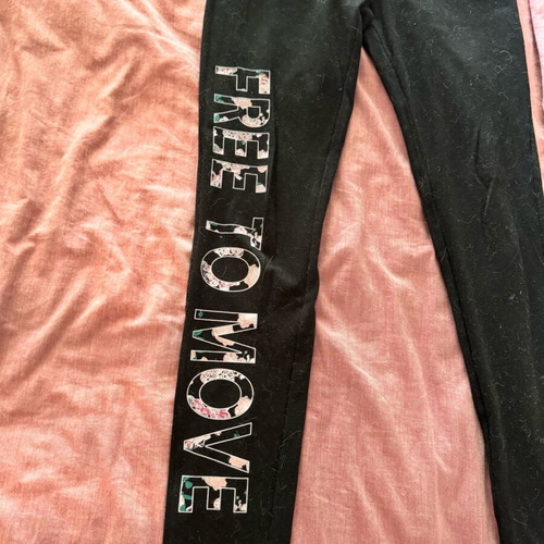 Tezenis sports leggings like new, black, size small