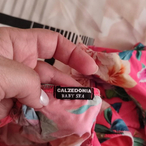 Calzedonia baby sea floral frilly tankini size 12