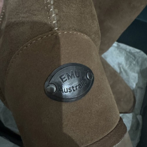 Emu Australia women's boots size 39 like new, brown, fur interior