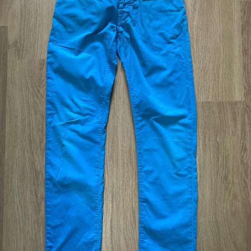 Jacob Cohen Style J688.C Bard Jeans Size 31 Light Blue Dark Blue Patch Like New
