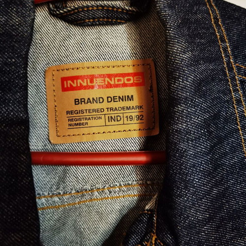 Innuendos denim jacket like new, blue, size L
