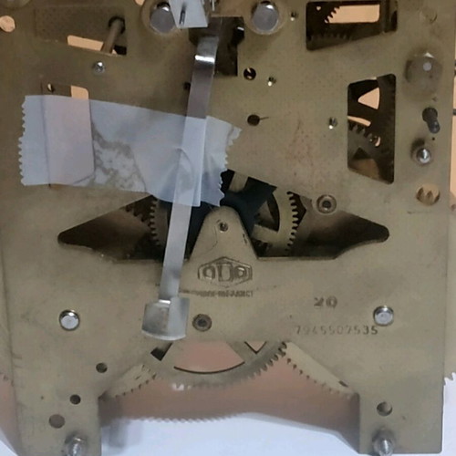 ODO wall clock mechanism like new