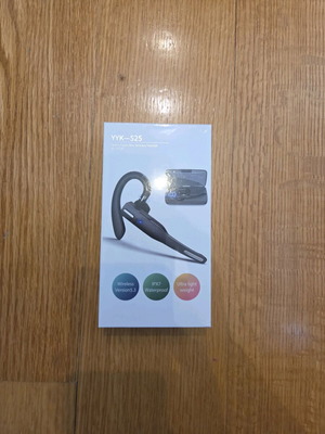 ΥΥΚ525 In-ear Bluetooth Handsfree ακουστικό με θήκη φόρτισης μαύρο καινούργιο