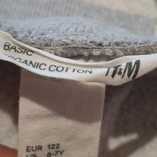 H&M Kids' Sweatpants used, gray, size 6-7 years