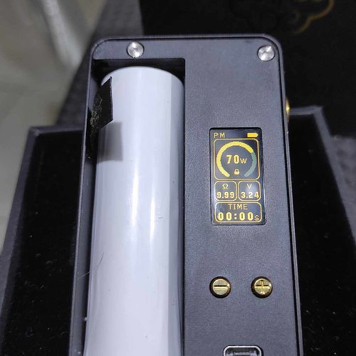 DotSquonk 100W used Dotmod black squonk mod without atomizer and battery