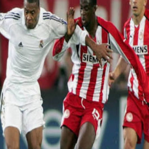 Olympiakos Puma Djordjevic 2005-2006 jersey used