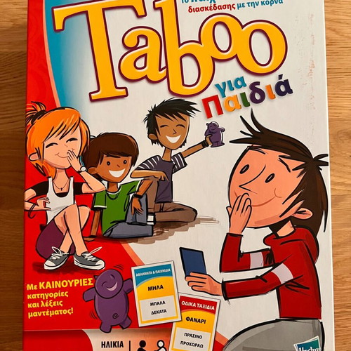 Taboo board game for children 8+ used, Hasbro