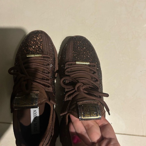 Steve Madden sneakers like new, brown, size 39