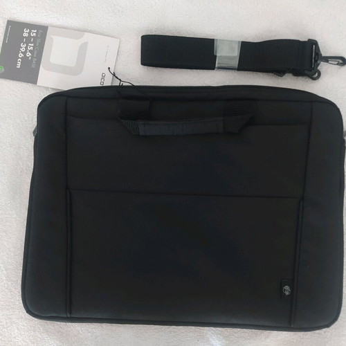 Dicota Eco Slim Case 15" laptop bag new, black, waterproof