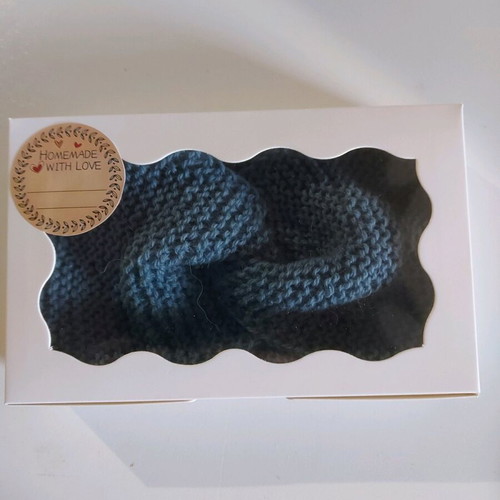 Open knit cap new handmade from 100% alpaca wool
