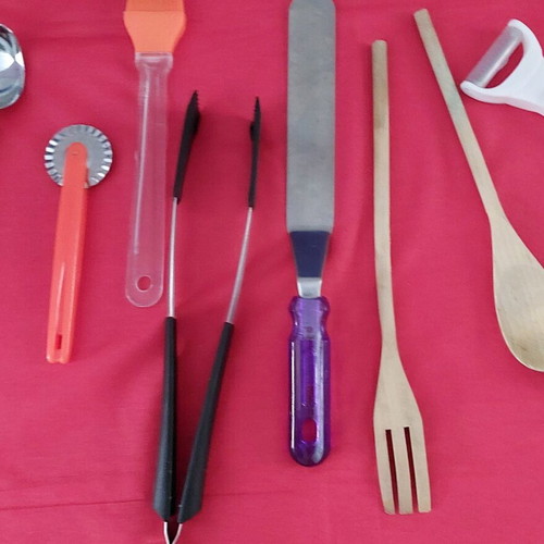 Kitchen tools like new, set of 10+1