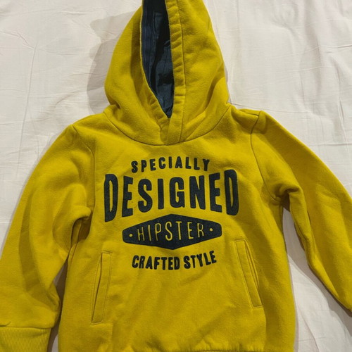 Mayoral Kids Hoodie like new, yellow, size 98-166 cm, age 3