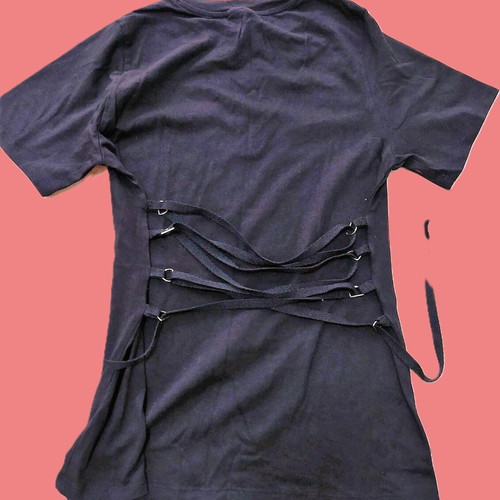N "S" T-shirt A-Style black size S like new