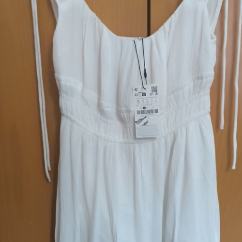 Stradivarius small white dress new