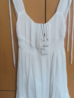 Stradivarius small white dress new