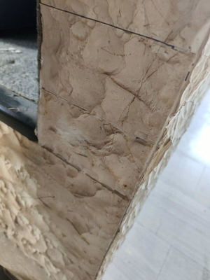 Μάρμαρο σκαπιστό μεταχειρισμένο, 15-18 τ.μ., έτοιμο για τοποθέτηση
