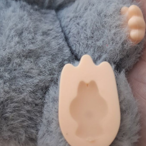 Pop Mart Labubu plush keychain, HeHe character, The Monsters Have a Seat series