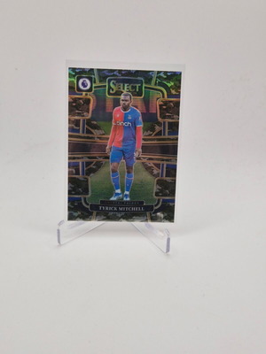 2023 Panini Select Premier League Terrace Camo Prizm Tyrick Mitchell card used