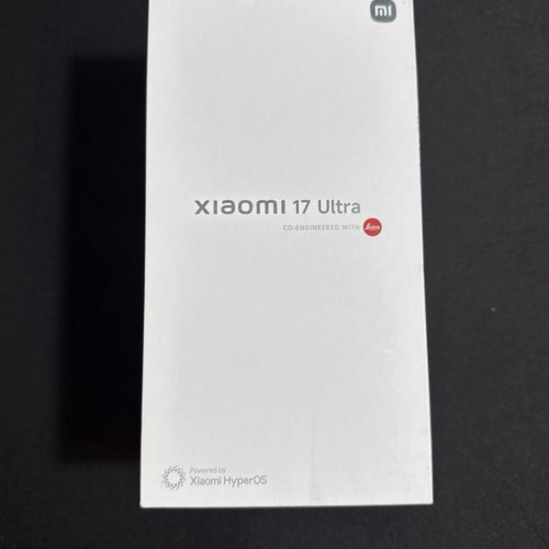 Xiaomi 17 Ultra Global Version smartphone, 16GB RAM, 512GB storage