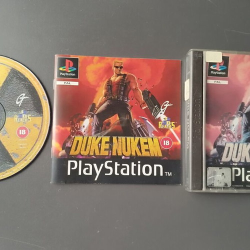 Sony PlayStation 1 παιχνίδι Duke Nukem, αγγλικό