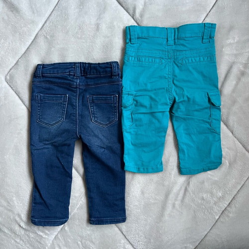 Orchestra baby jeans like new, 3-6 months, 62 cm