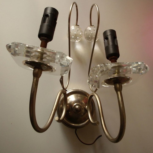 Wall light sconce used