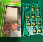 Subbuteo Manchester Utd 3rd Kit φιγούρες μεταχειρισμένες, σε κουτί
