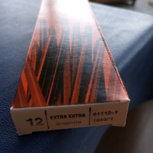 EFA Extra Extra Graphite 1040/1 vintage pencils new, pack of 12