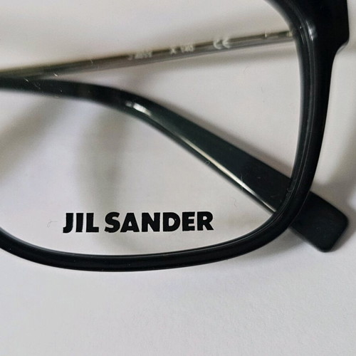 Jil Sander J4011 A men's eyeglass frame new, black
