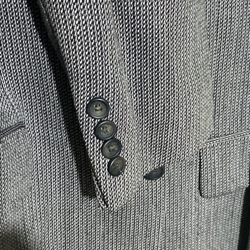 Babylon Bus No 54 men's jacket gray weave like new