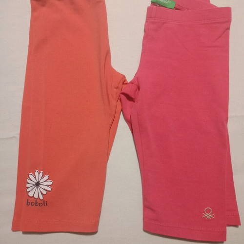 3/4 leggings Benetton and Boboli like new, for 3 years old